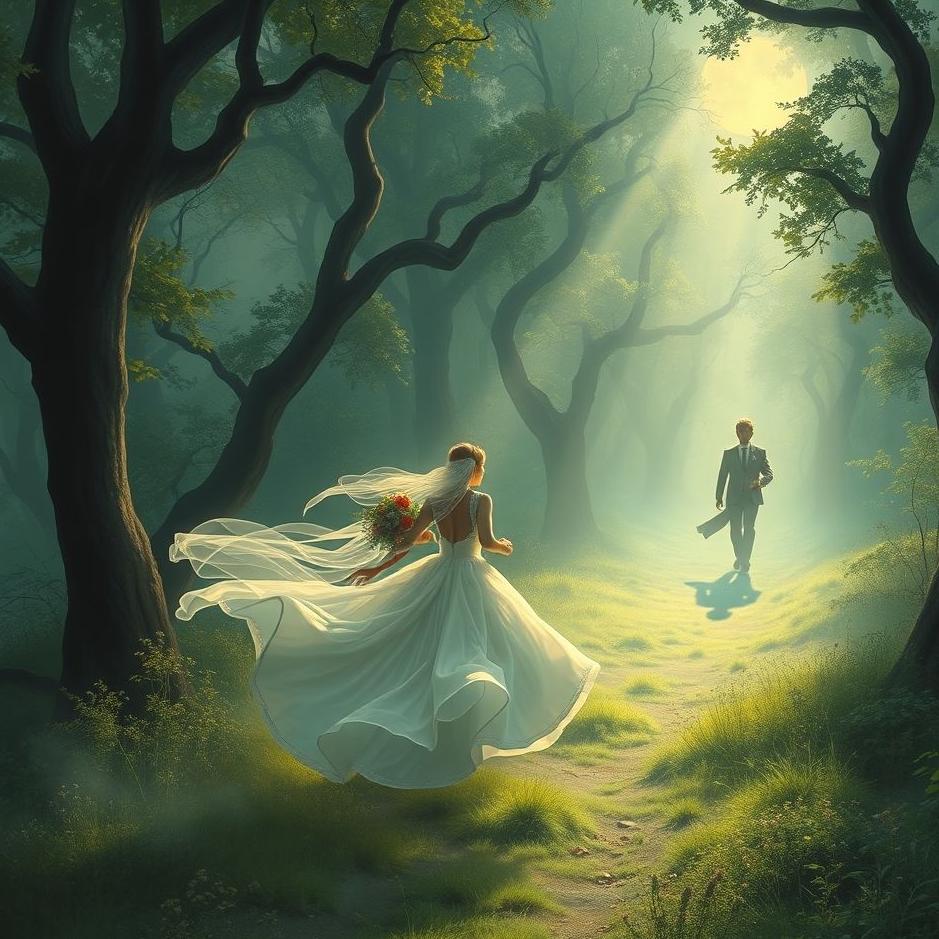 Dream : Running away from your ex-lover while you are married in your dream