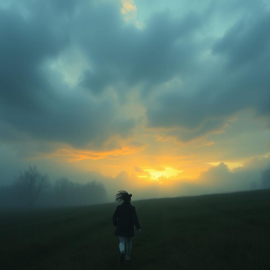 Dream : Running away in fear in a dream