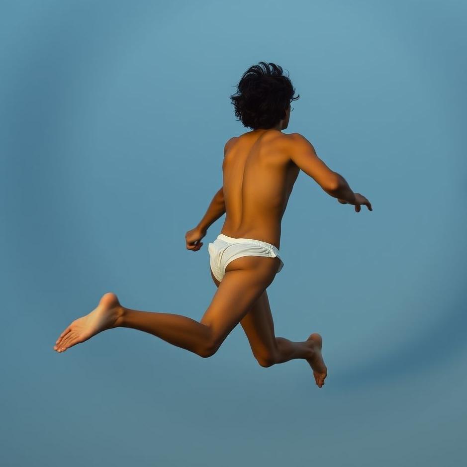 Dream : Running away in your underwear in a dream