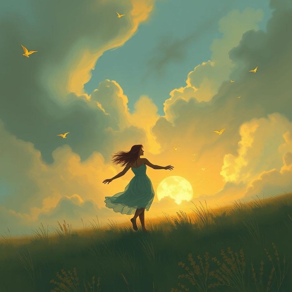 Dream : Running away with a girl in a dream