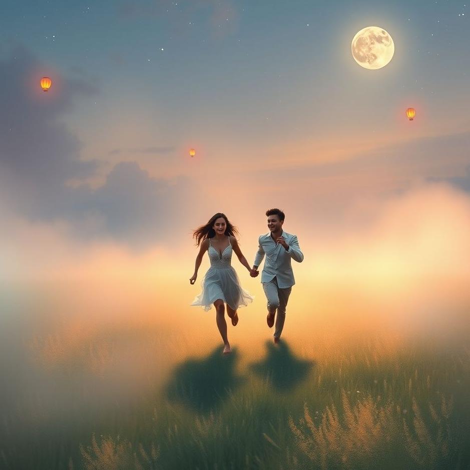Dream : Running away with your lover in a dream