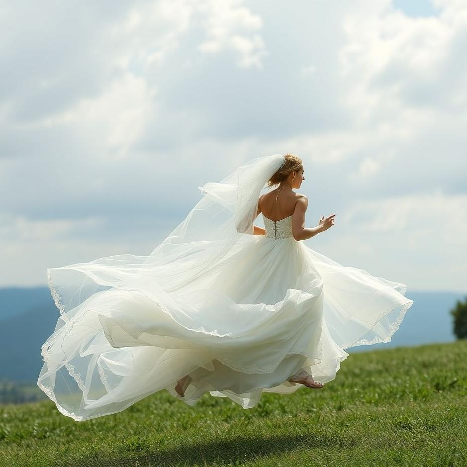 Dream : Running bride in a dream