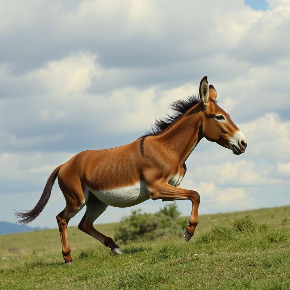 Dream : Running donkey in a dream