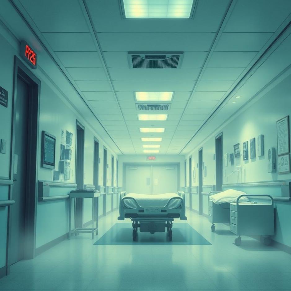 Dream : Running in a hospital in a dream