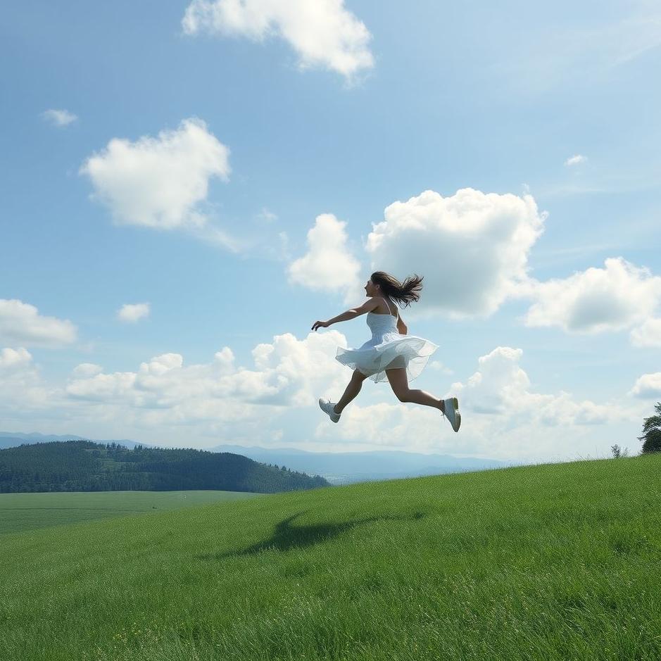 Dream : Running in the air in a dream