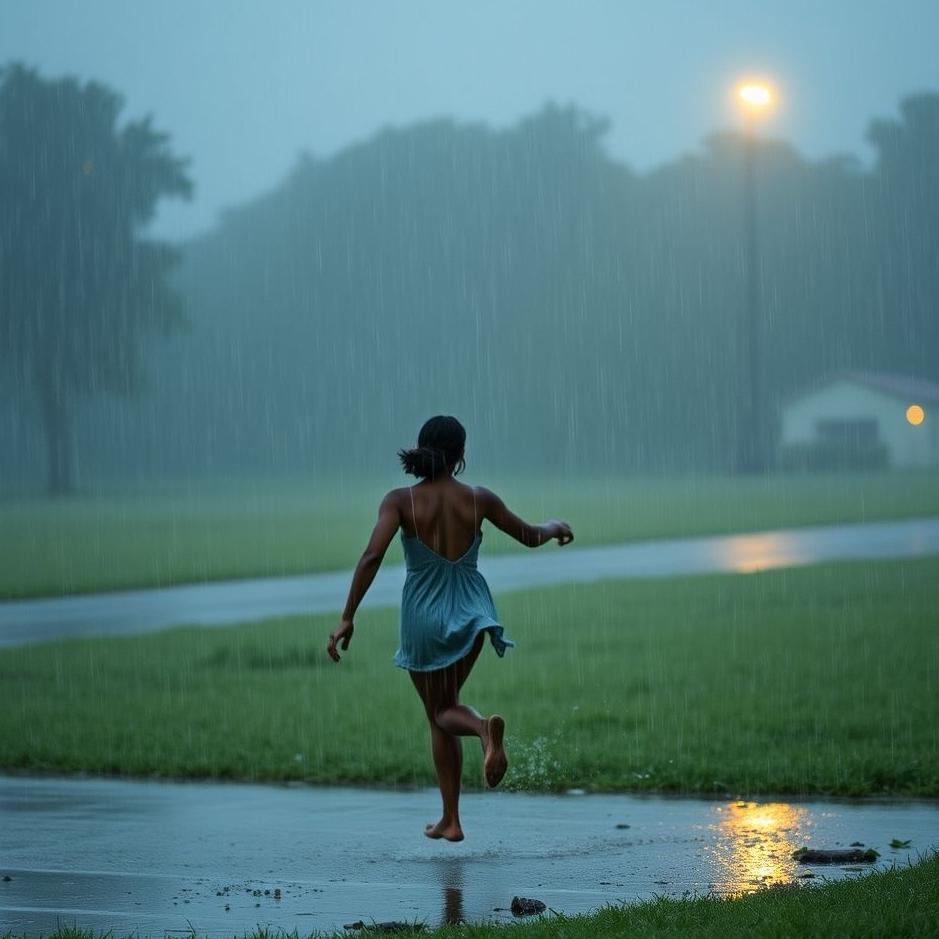 Dream : Running in the rain with your lover in your dream