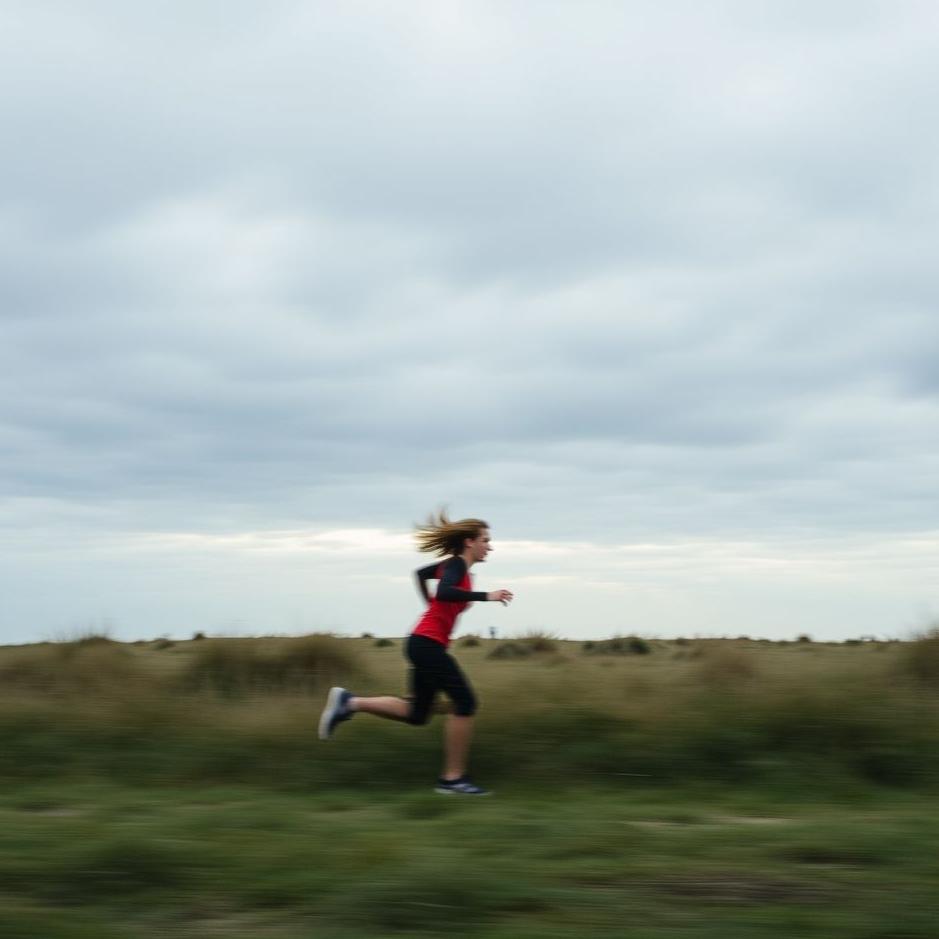 Dream : Running in windy weather in a dream
