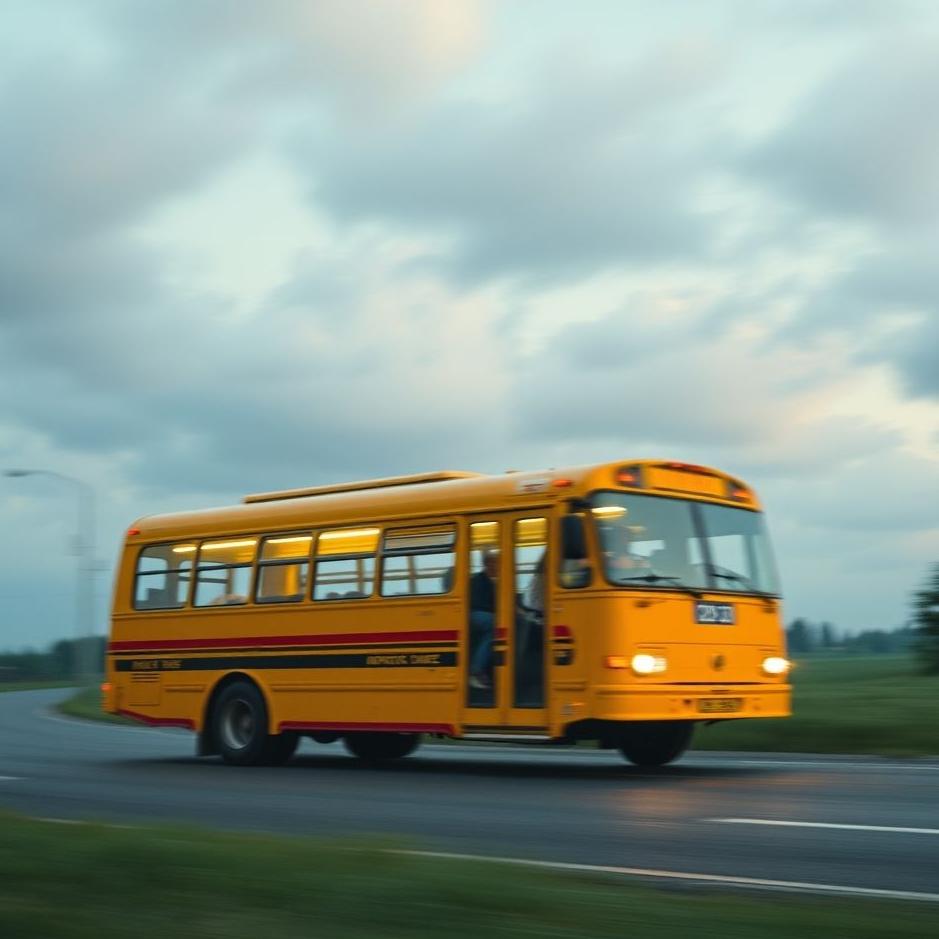Dream : Running on a bus in a dream