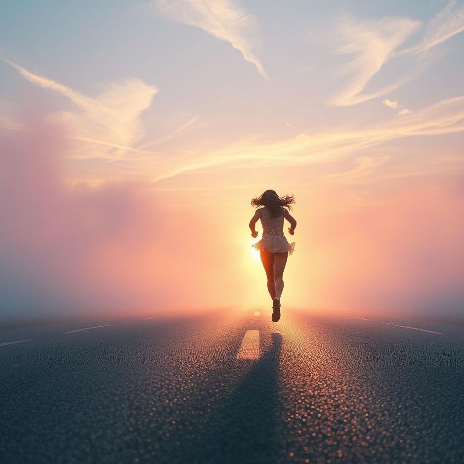 Dream Dictionary : Running on the asphalt in the dream