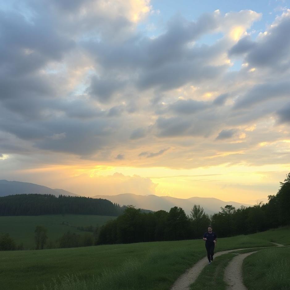 Dream : Running somewhere in a dream