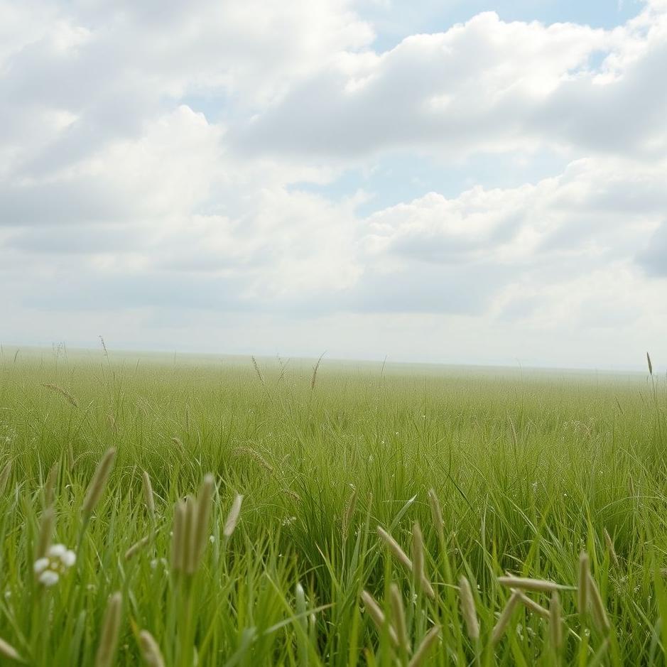 Dream : Running through the grass in a dream