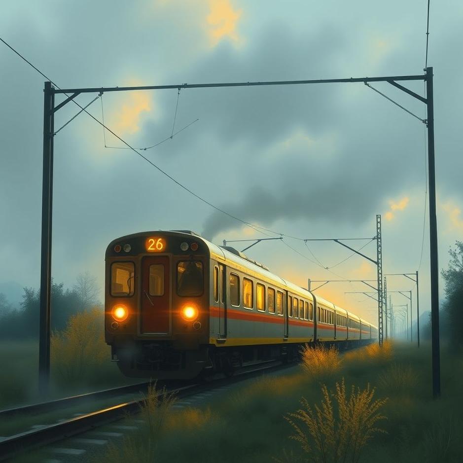 Dream : Running to catch the train in a dream