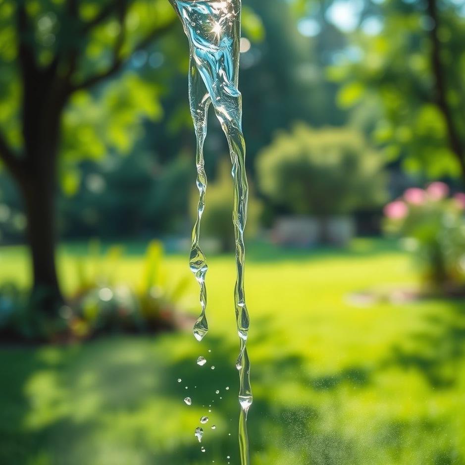 Dream : Running water with a hose in a dream