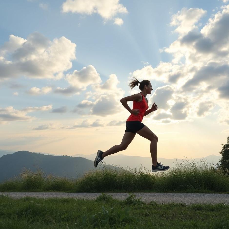 Dream Dictionary : Running with athlete in the dream