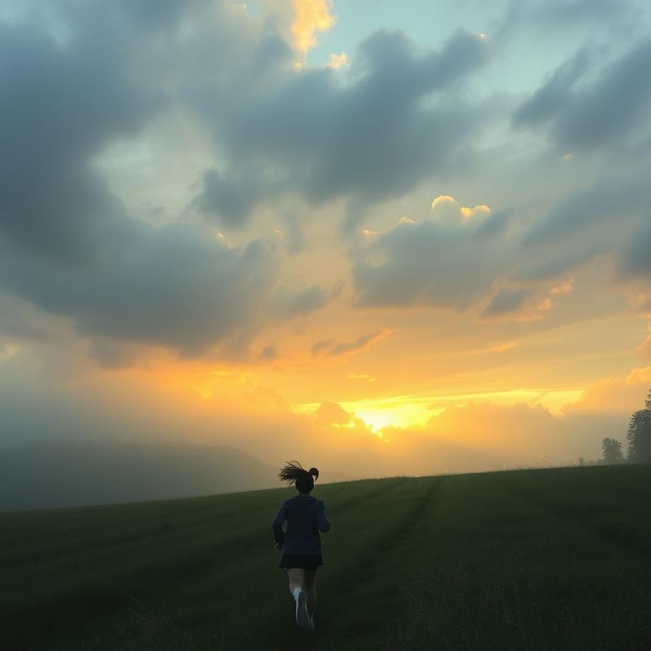 Dream : Running with fear in a dream