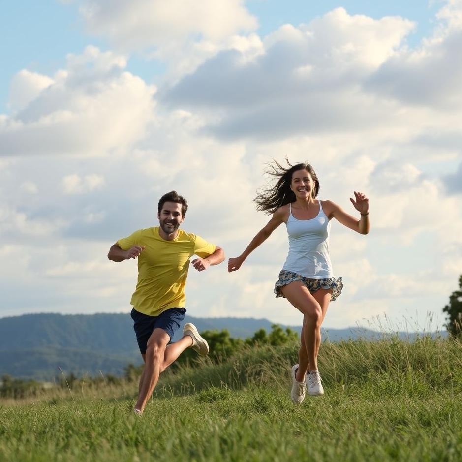 Dream : Running with your friend in the dream