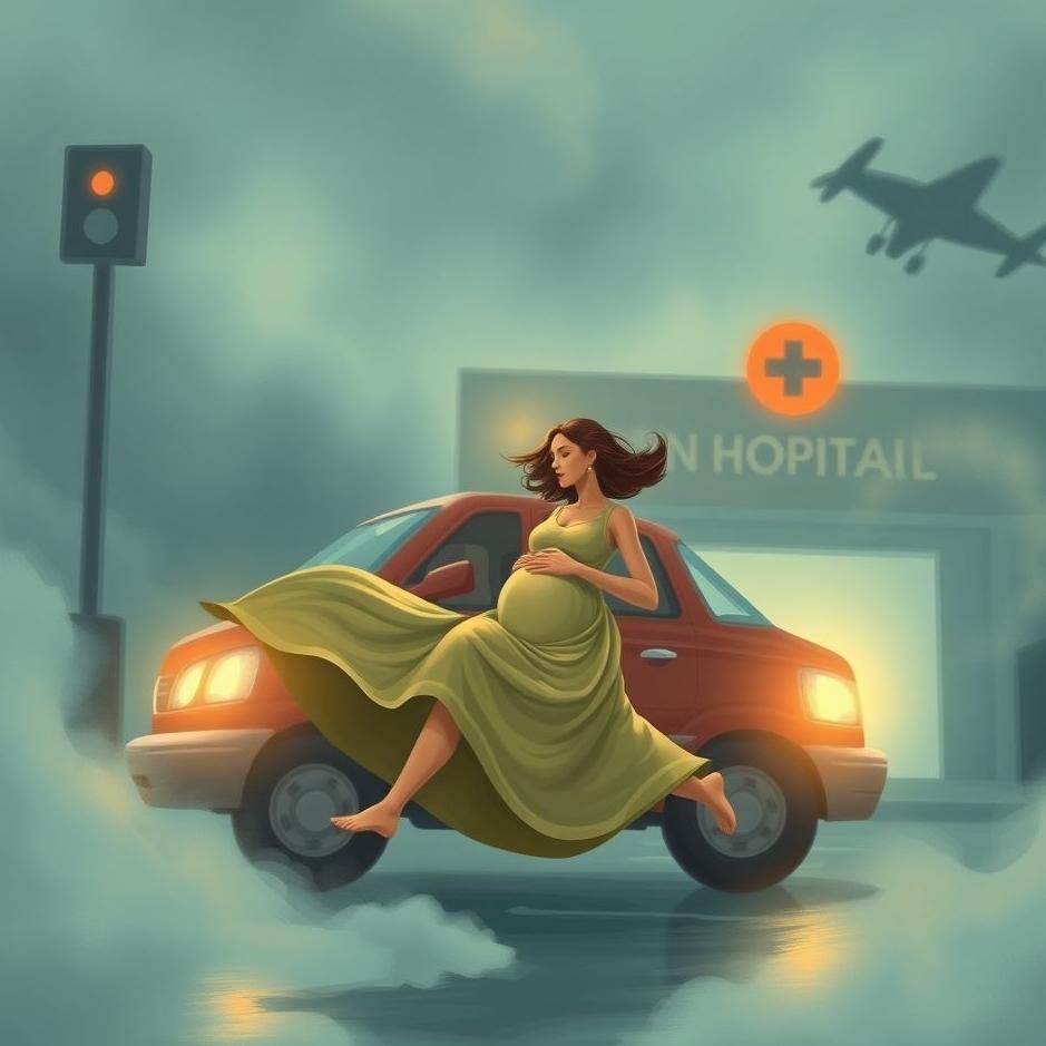Dream : Rushing a pregnant woman to the hospital in a dream