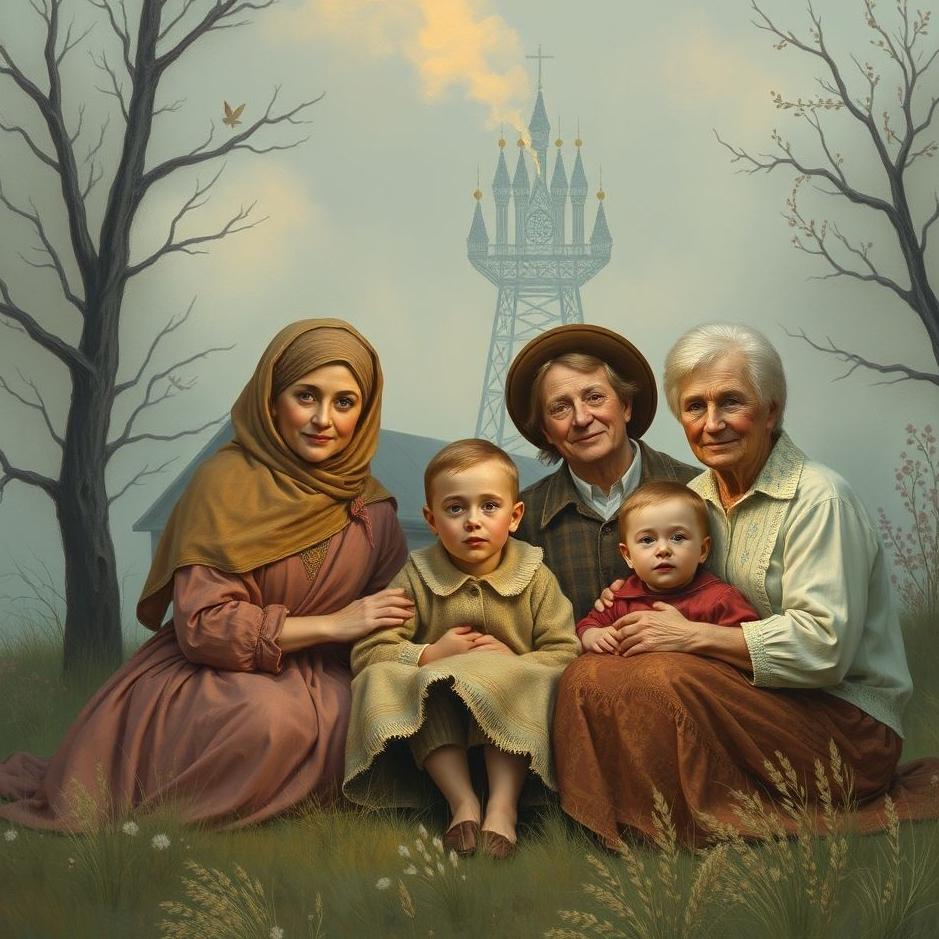 Dream : Russian family in a dream