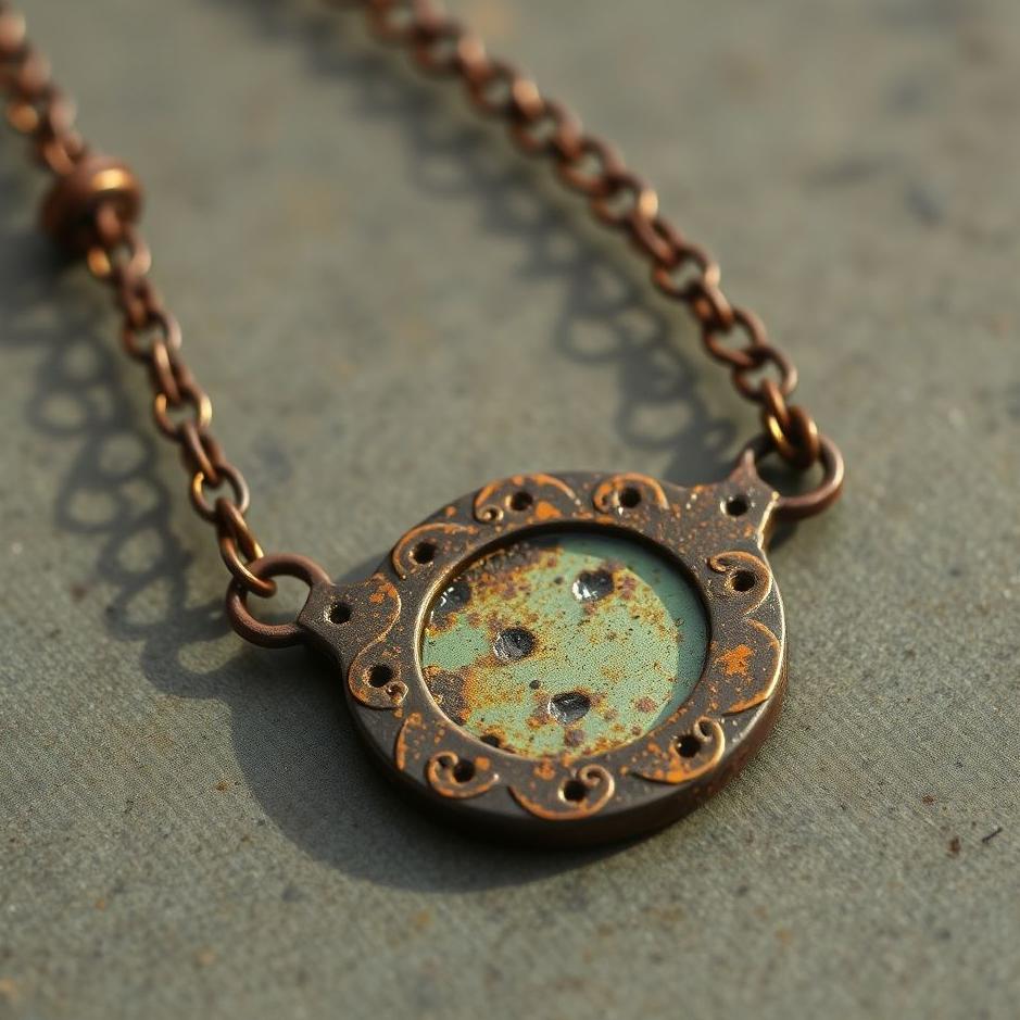 Dream : Rusted necklace in a dream