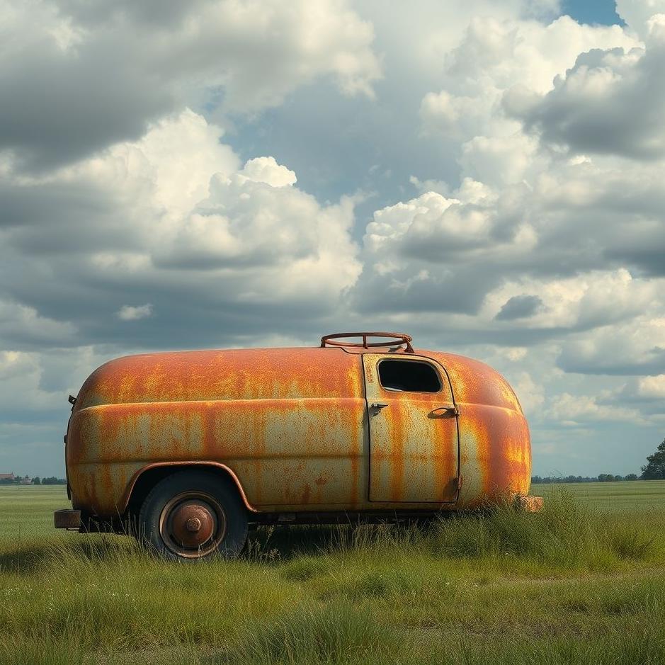 Dream : Rusty can in a dream