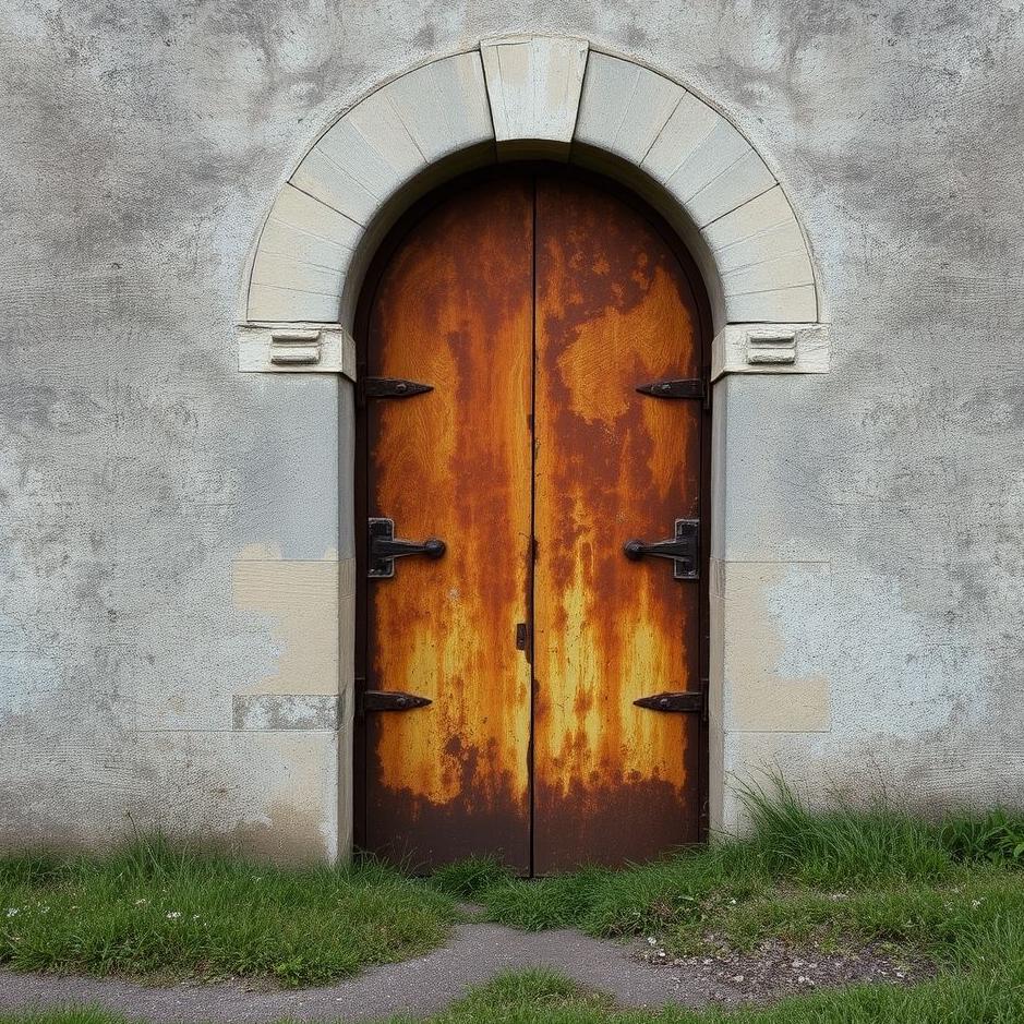 Dream : Rusty door in a dream