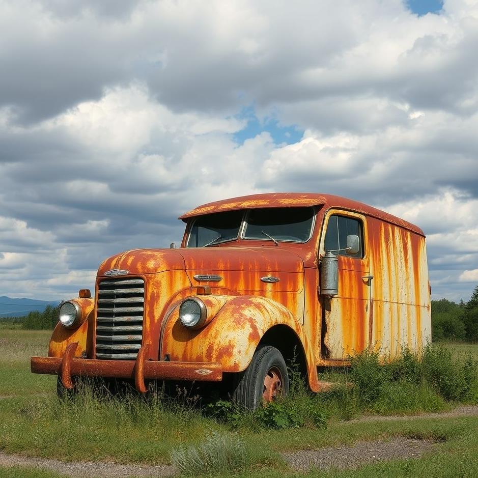 Dream : Rusty exterior in a dream