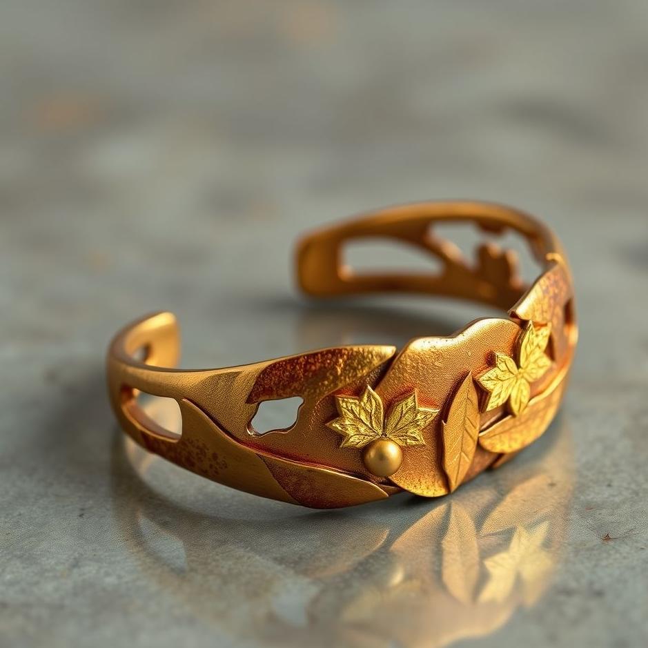 Dream : Rusty gold bracelet in a dream