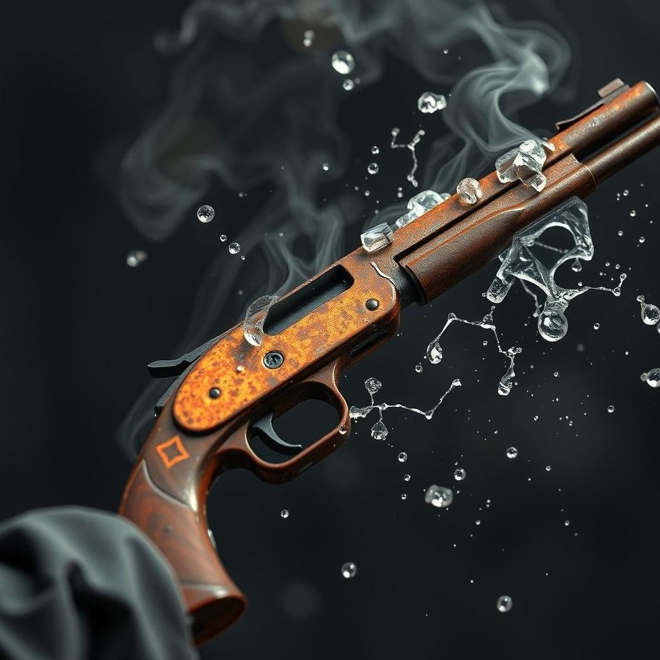 Dream : Rusty gun cleaning in a dream