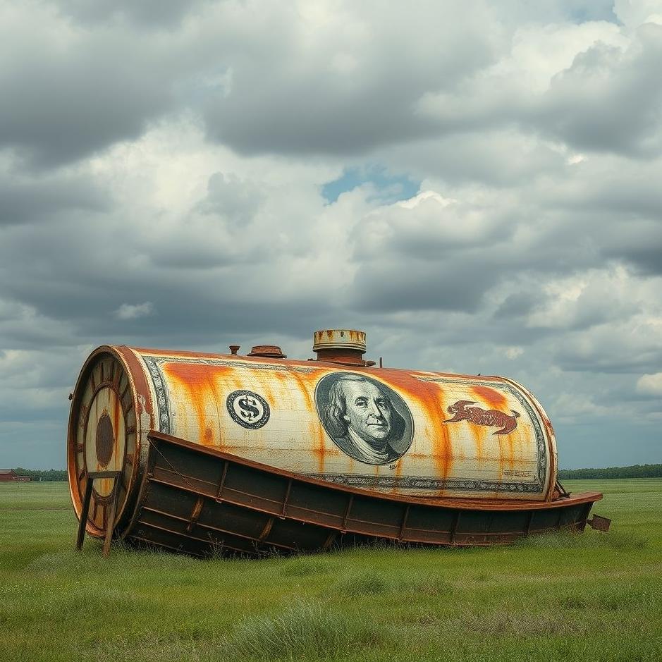 Dream : Rusty money in a dream