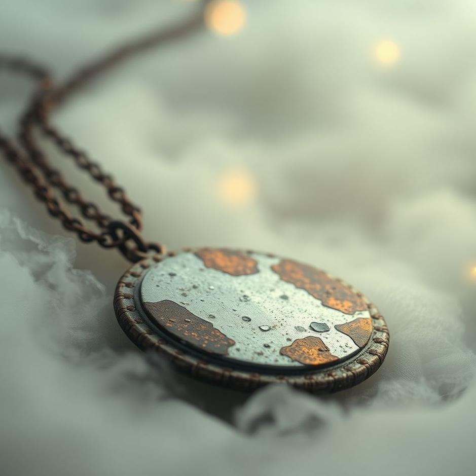 Dream : Rusty necklace in a dream