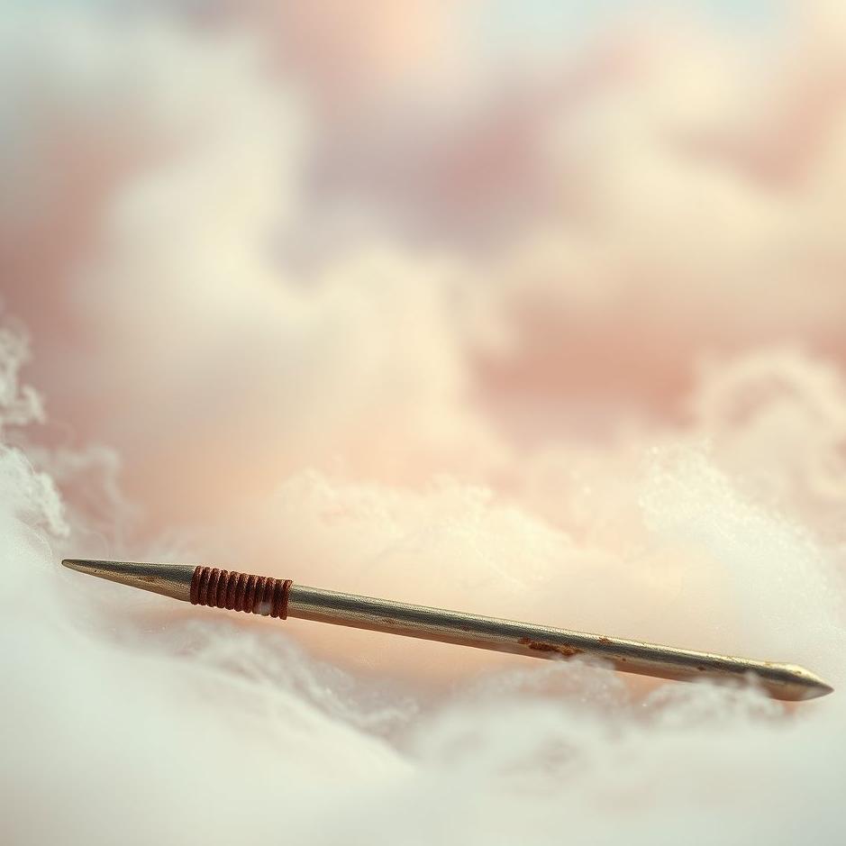 Dream : Rusty sewing needle in a dream