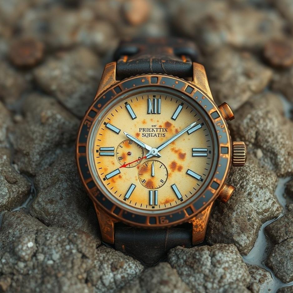 Dream : Rusty watch in a dream