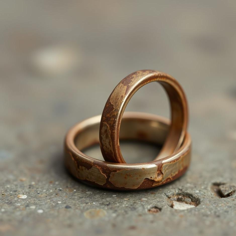 Dream : Rusty wedding ring in a dream
