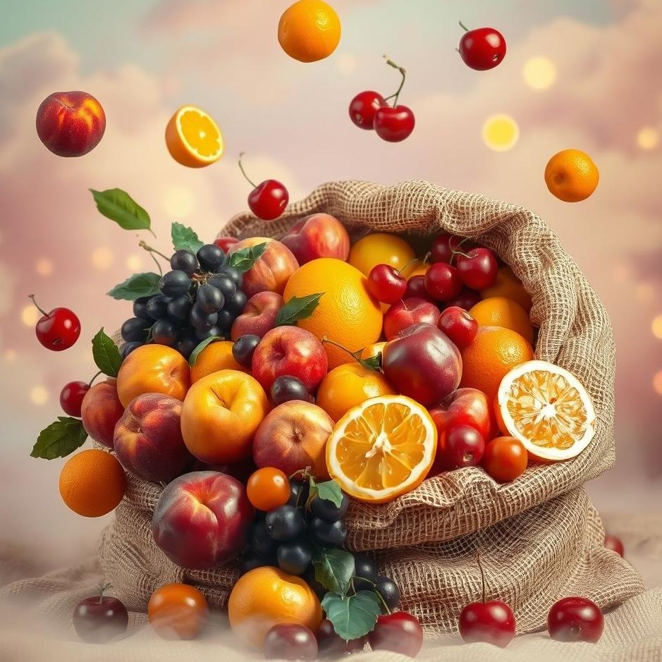 Dream : Sack of fruit in a dream