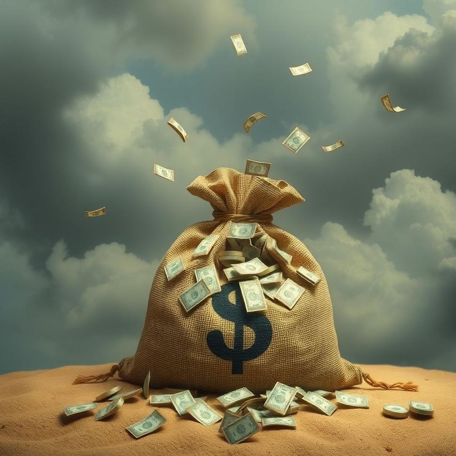 Dream : Sack of money in a dream