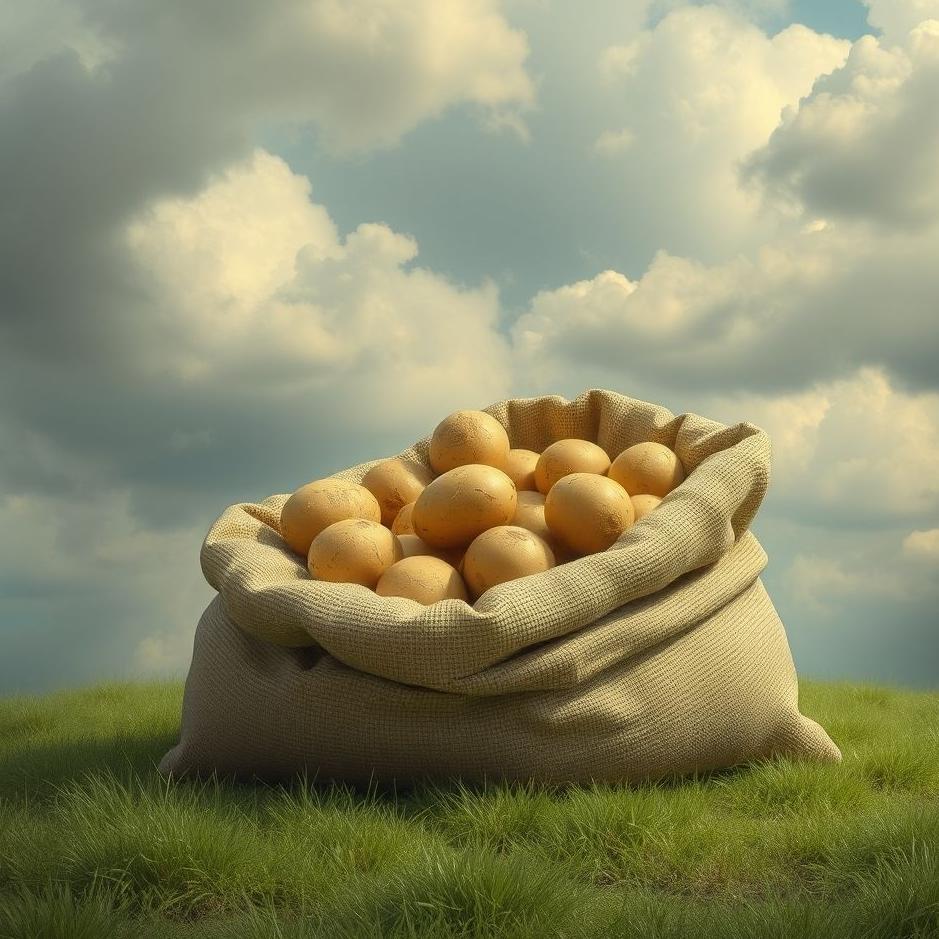 Dream : Sack of potatoes in a dream