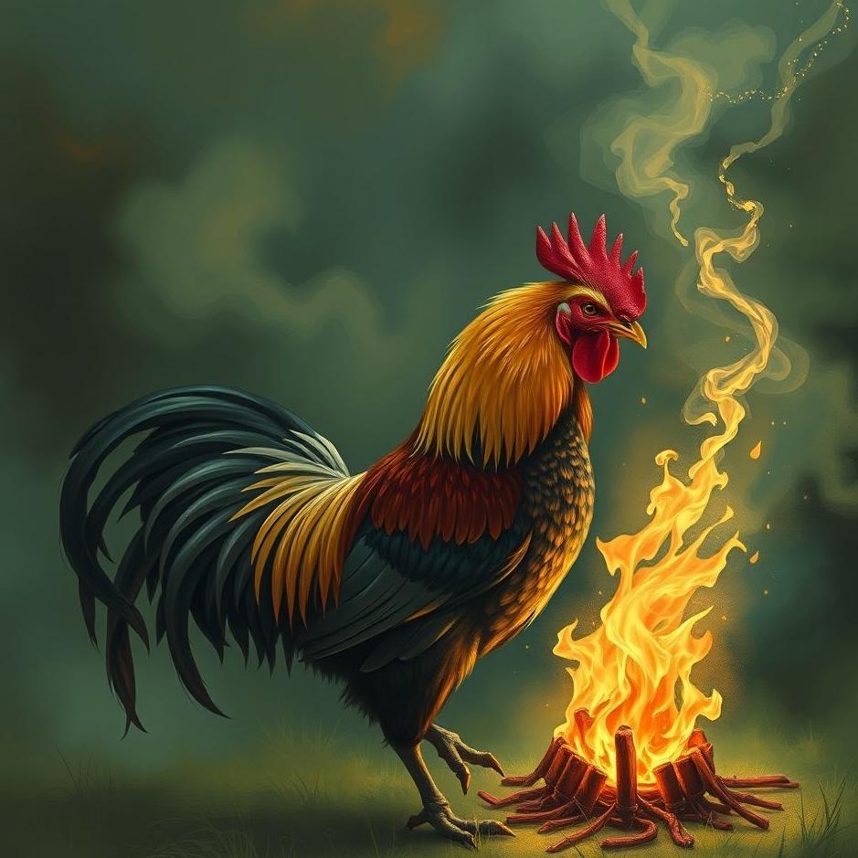 Dream : Sacrificing a rooster in a dream