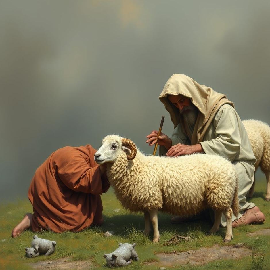 Dream : Sacrificing a sheep