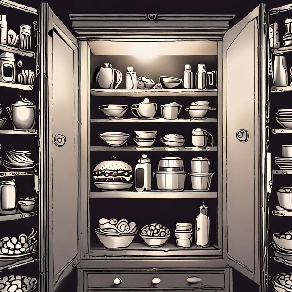 Dream : Safe full of food in a dream