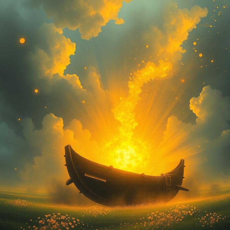 Dream : Safe full of gold in a dream