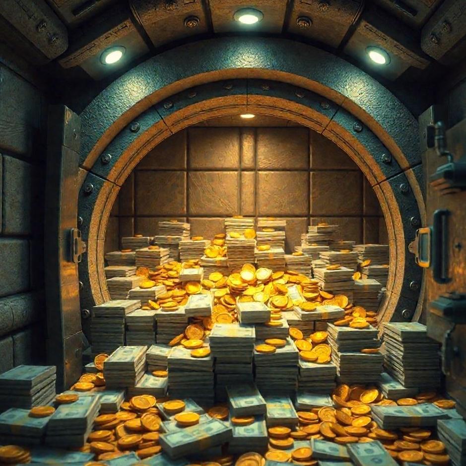 Dream : Safe full of money in a dream