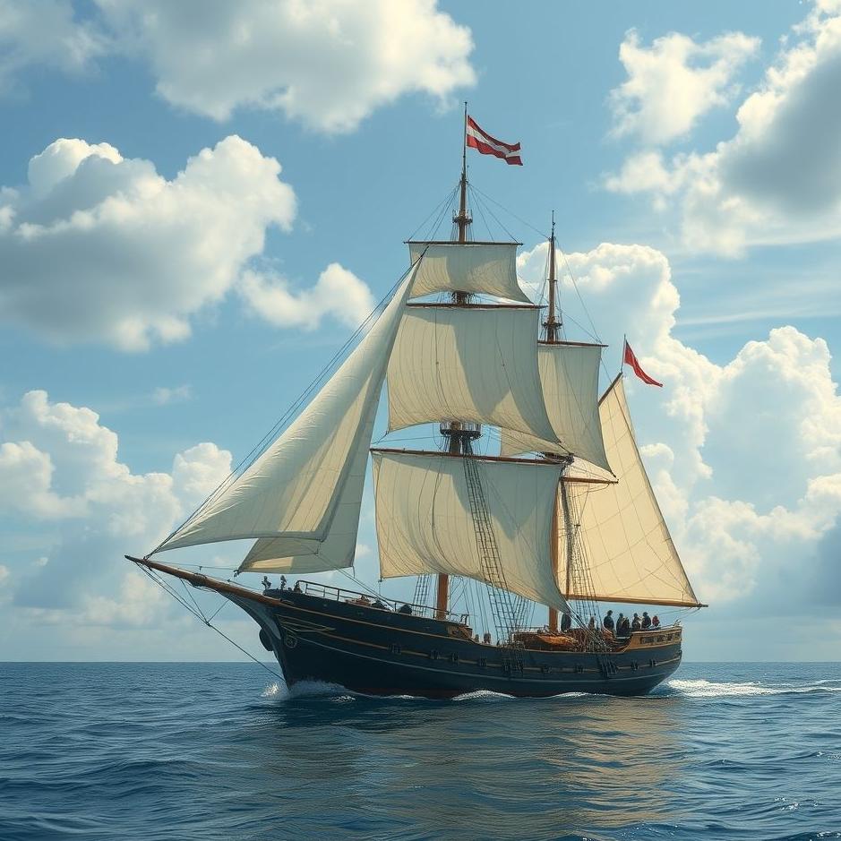 Dream : Sailing on a ship in a dream