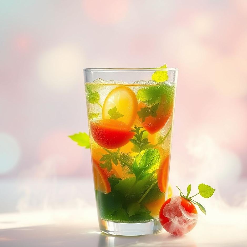 Dream : Salad juice in a dream