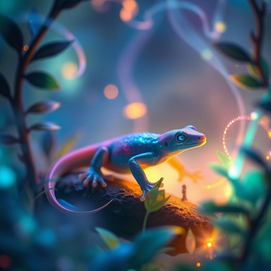 Dream : Salamander in a dream