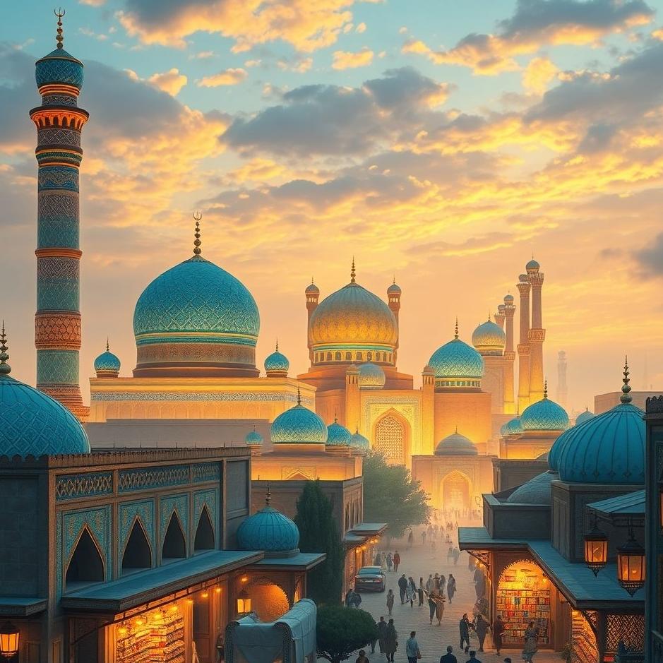 Dream : Samarkand in a dream