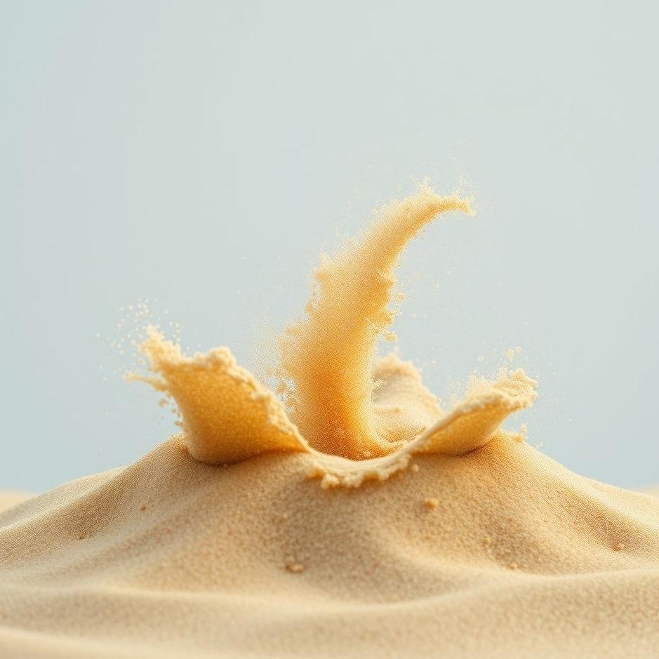 Dream : Sand being thrown in a dream