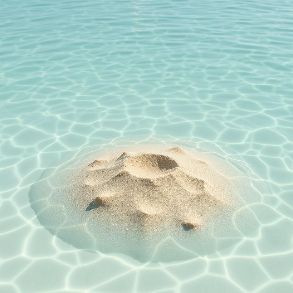 Dream : Sand in a pool in a dream
