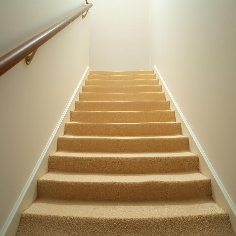 Dream : Sand on the stairs in a dream