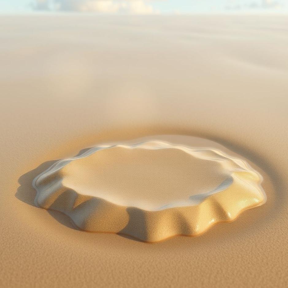 Dream : Sand puddle in a dream