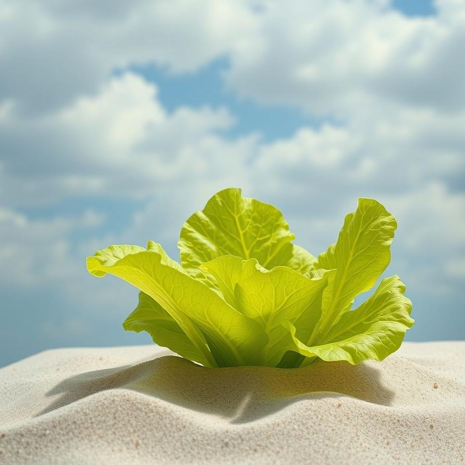 Dream : Sandy lettuce in a dream
